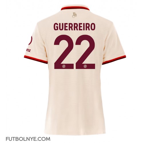 Camiseta Bayern Munich Raphael Guerreiro #22 Tercera Equipación para mujer 2024-25 manga corta